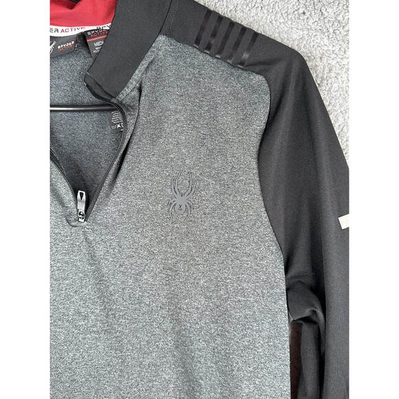 Spyder Active long sleeve 1/4 zip size medium - Picture 2 of 8